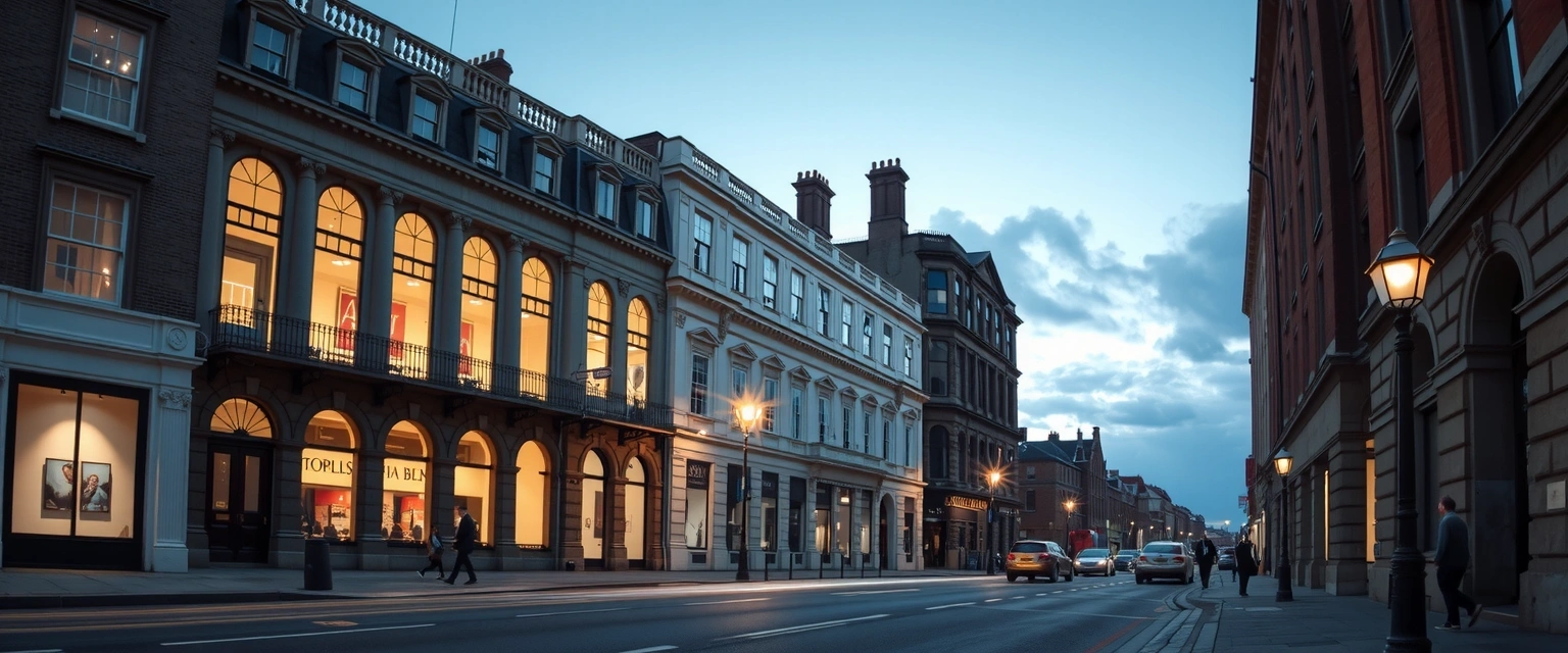 Looking toward City Road from Old Street